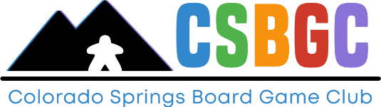 Colorado Springs Board Game Club Logo